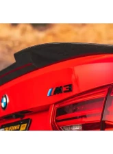 StreetFighterLA Rear Spoiler Carbon Fiber BMW F30 Sedan 2012-2018                                     - SFXLA-F30-SPLCBN - Image 2