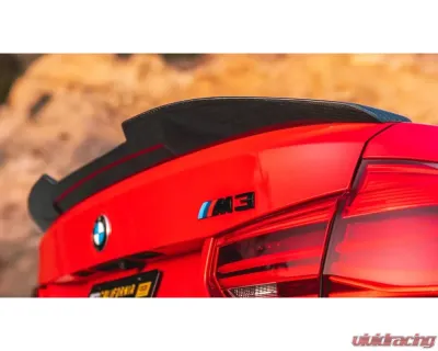 StreetFighterLA Rear Spoiler Carbon Fiber BMW F30 Sedan 2012-2018 - SFXLA-F30-SPLCBN
