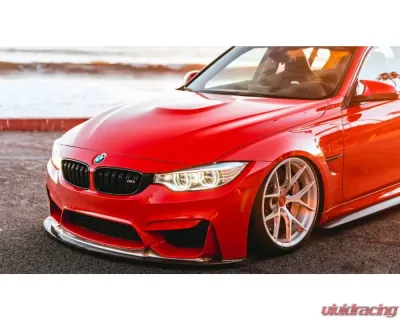 StreetFighterLA Front Lip Carbon Fiber BMW F80 Sedan 2015-2020 - SFXLA-F80-FLCBN