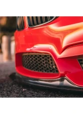 StreetFighterLA Front Lip Carbon Fiber BMW F80 Sedan 2015-2020                                     - SFXLA-F80-FLCBN - Image 3