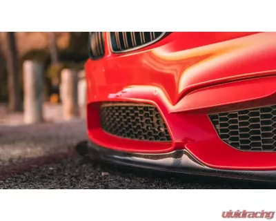 StreetFighterLA Front Lip Carbon Fiber BMW F80 Sedan 2015-2020 - SFXLA-F80-FLCBN