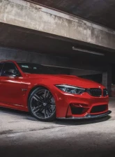 StreetFighterLA Front Lip Carbon Fiber BMW F80 Sedan 2015-2020                                     - SFXLA-F80-FLCBN - Image 5