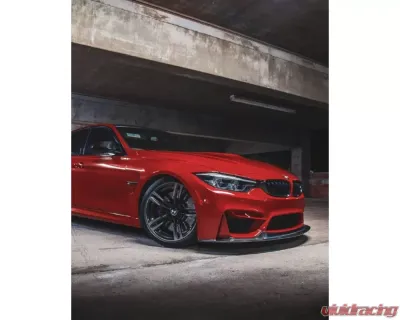 StreetFighterLA Front Lip Carbon Fiber BMW F80 Sedan 2015-2020 - SFXLA-F80-FLCBN