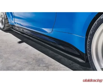 StreetFighterLA Sideskirt Extension Carbon Fiber BMW G82 2021-2022 - SFXLA-G82-SSCBN