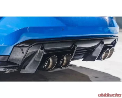 StreetFighterLA Rear Diffuser 3 Carbon Fiber BMW G8X 2021-2024 - SFXLA-G8X-DF3CBN