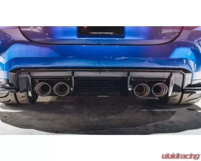 StreetFighterLA Rear Diffuser 3 Carbon Fiber BMW G8X 2021-2024 - SFXLA-G8X-DF3CBN