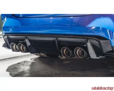 StreetFighterLA Rear Diffuser 3 Carbon Fiber BMW G8X 2021-2024 - SFXLA-G8X-DF3CBN