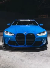 StreetFighterLA Front Lip Carbon Fiber BMW G8X 2021-2024                                     - SFXLA-G8X-FLCBN - Image 4