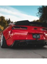 StreetFighterLA Full Kit Rear Spoiler FRP Chevrolet Camaro Gen 6 2016-2022                                     - SFXLA-GEN6-CAMARO-FK-SPLFRP - Image 9