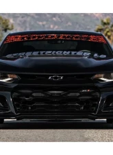 StreetFighterLA Full Kit Rear Spoiler Carbon Fiber Chevrolet Camaro ZL1 Gen 6 2016-2020                                     - SFXLA-GEN6-ZL1-FK-SPLCBN - Image 2