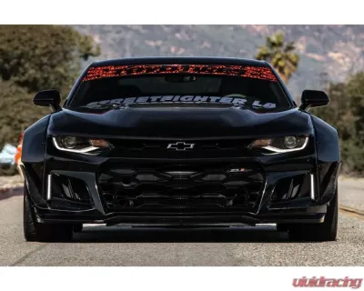 StreetFighterLA Full Kit Rear Spoiler Carbon Fiber Chevrolet Camaro ZL1 Gen 6 2016-2020 - SFXLA-GEN6-ZL1-FK-SPLCBN