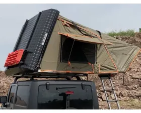Tuff Stuff Overland Black 3+ Person Stealth Aluminum Shell RTT