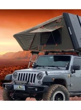 Tuff Stuff Overland Black 3+ Person Stealth Aluminum Shell RTT                                     - TS-RTT-STLTH - Image 4