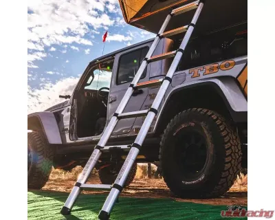 Tuff Stuff Overland 97-Inch Roof Top Tent Telescoping Ladder - TS-LDR-TELE-2.6M