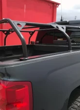 Tuff Stuff Overland 51-Inch Adjustable Powder Coated Roof Top Tent Truck Bed Rack                                     - TS-UBR-PDR-51 - Image 3