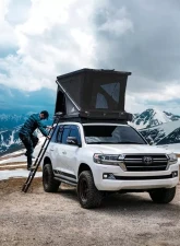 Tuff Stuff Overland Alpine Sixtyone Aluminum Shell Roof Top Tent                                     - TS-1-1900BLK - Image 3