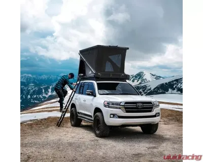 Tuff Stuff Overland Alpine Sixtyone Aluminum Shell Roof Top Tent - TS-1-1900BLK
