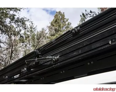 Tuff Stuff Overland Alpine Sixtyone Aluminum Shell Roof Top Tent - TS-1-1900BLK