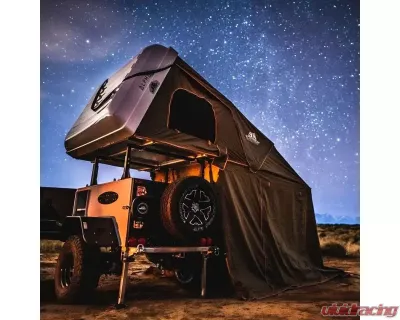 Tuff Stuff Overland Alpha Clam Shell Rtt, Annex Room - TS-ANX-CS-STLTH