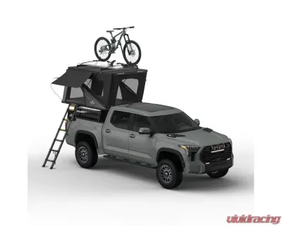 Tuff Stuff Overland Alpine Sixtyone Aluminum Shell Roof Top Tent - TS-1-1900BLK