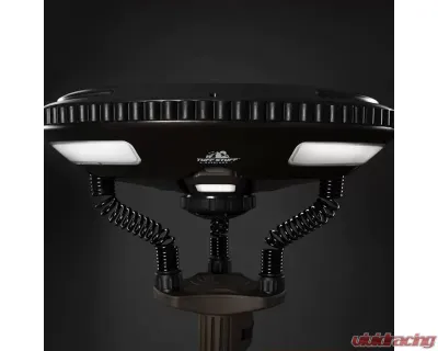 Tuff Stuff Overland Halo 9.75" Solar Freestanding Light With Speaker - TS-4-1000