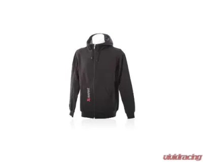 Akrapovic Moto Hoody Black/Grey XL - Comfortable Fit, Durable Material for Motorbike Enthusiasts - 800708