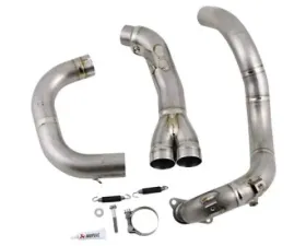 Akrapovic Moto Linkage Pipe Exhaust Header for Indian FTR1200 2019-2020, Titanium