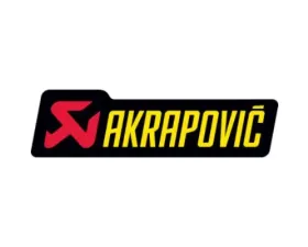 Akrapovic Moto Racing Muffler Sticker P-HST12AL 9.5cm x 3cm for Motorcycle Use