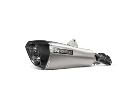 Akrapovic Slip-On Exhaust Titanium Carbon Fiber for BMW R1250RT 2019-2021