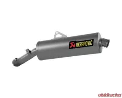 Akrapovic Slip-On Exhaust Titanium Oval for BMW R1200GS Adventure 2010-2013 - S-B12SO7-HLT