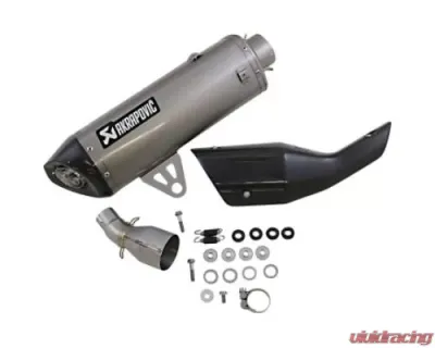 Akrapovic Moto Slip-On Exhaust Titanium Carbon Fiber for BMW C400X 2019-2020 - S-B4SO2-HRT