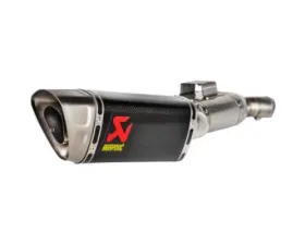 Akrapovic Moto Slip-On Exhaust Carbon Fiber Titanium for BMW F900R F900XR 2020-2021