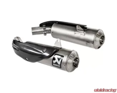 Akrapovic Moto Slip-On Exhaust Titanium for Ducati Scrambler 1100 2018-2021 - S-D11SO4-HBFGT