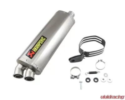 Akrapovic Moto Homologated Slip-On Exhaust Titanium for Honda Africa Twin 2018-2019 - S-H10SO22-HWT