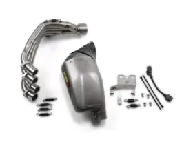 Akrapovic Racing Exhaust System Titanium Carbon Fiber Single Outlet for Honda CBR650F 2014-2019