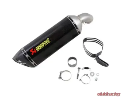 Akrapovic Moto Slip-On Exhaust Carbon Fiber for Kawasaki Ninja 1000SX 2020-2021 - S-K10SO24-HRC