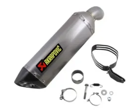 Akrapovic Moto Slip-On Exhaust Titanium Carbon Fiber for Kawasaki Ninja 1000SX 2020-2021