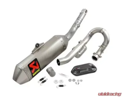 Akrapovic Evolution Exhaust System Titanium for Kawasaki KX450 2019-2021 S-K4MET8-BNTA - S-K4MET8-BNTA