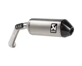 Akrapovic Moto Offroad Slip-On Exhaust Titanium for Moto Guzzi V85 TT 2021
