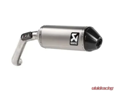 Akrapovic Moto Offroad Slip-On Exhaust Titanium for Moto Guzzi V85 TT 2021 - S-MG8SO2-HFTT