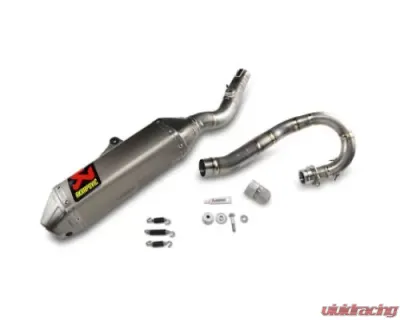 Akrapovic Moto Evolution Exhaust System Titanium for Suzuki RMZ 250 2018-2021 - S-S2MET6-BNTA