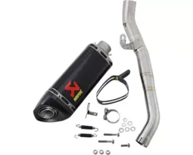 Akrapovic Moto Slip-On Exhaust Carbon Fiber for Triumph Street Triple 765 RS 2020-2021