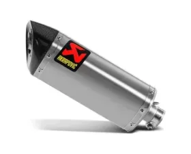 Akrapovic Moto Homologated Slip-On Exhaust Titanium Carbon Fiber Yamaha R6 2008-2009