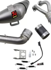 Akrapovic Racing Exhaust System Titanium Carbon Fiber for Yamaha FZ-07 2015-2021                                     - S-Y7R8-HEGEHT - Image 2