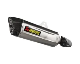 Akrapovic Slip-On Exhaust Titanium Carbon Fiber for Yamaha Tenere 700 2021