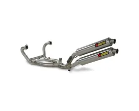 Akrapovic Moto Racing Exhaust System Titanium Dual Muffler for BMW R1200GS 2004-2009