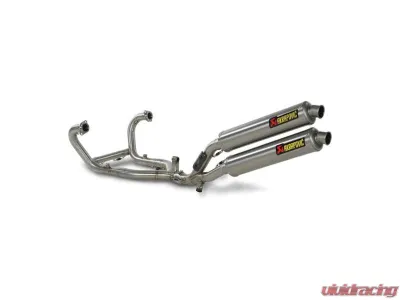 Akrapovic Moto Racing Exhaust System Titanium Dual Muffler for BMW R1200GS 2004-2009 - S-B12R1-T