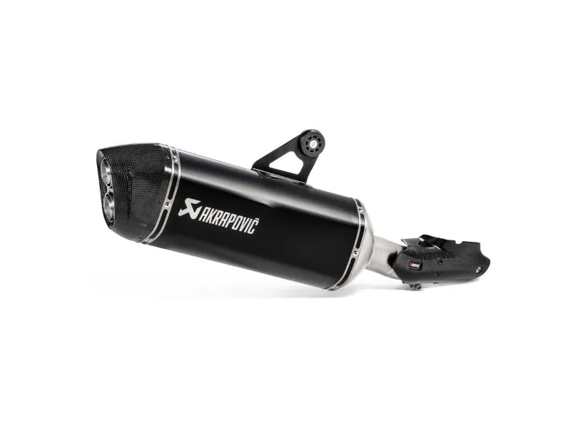 Akrapovic Slip-On Exhaust Black Titanium BMW R1250GS Adventure 2019-2021 - S-B12SO23-HAATBL