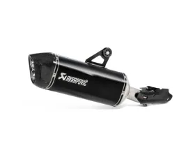Akrapovic Slip-On Exhaust Black Titanium for BMW R1250GS Adventure 2019-2021