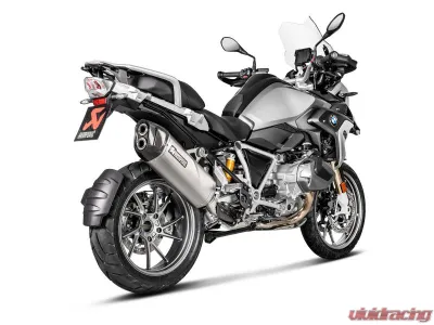 Akrapovic Slip-On Exhaust Black Titanium for BMW R1250GS Adventure 2019-2021 - S-B12SO23-HAATBL